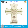 Decorative souvenir sweet heart Wedding Cross